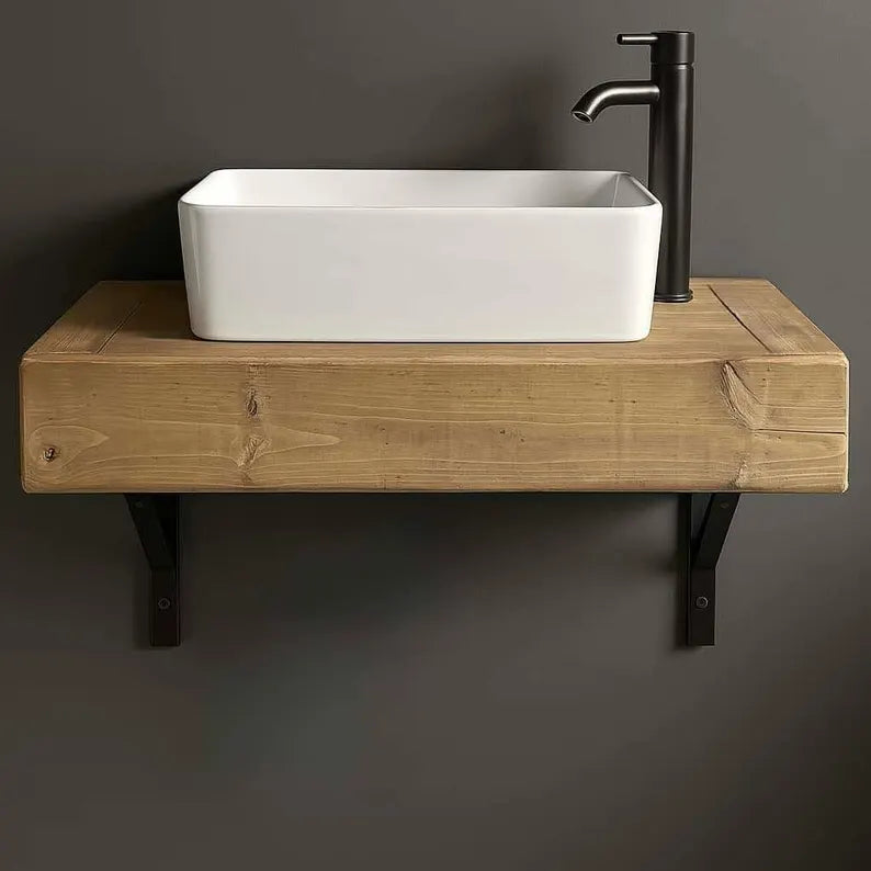 The Floating beam washstand