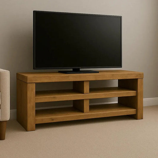 The crosshatch TV Stand
