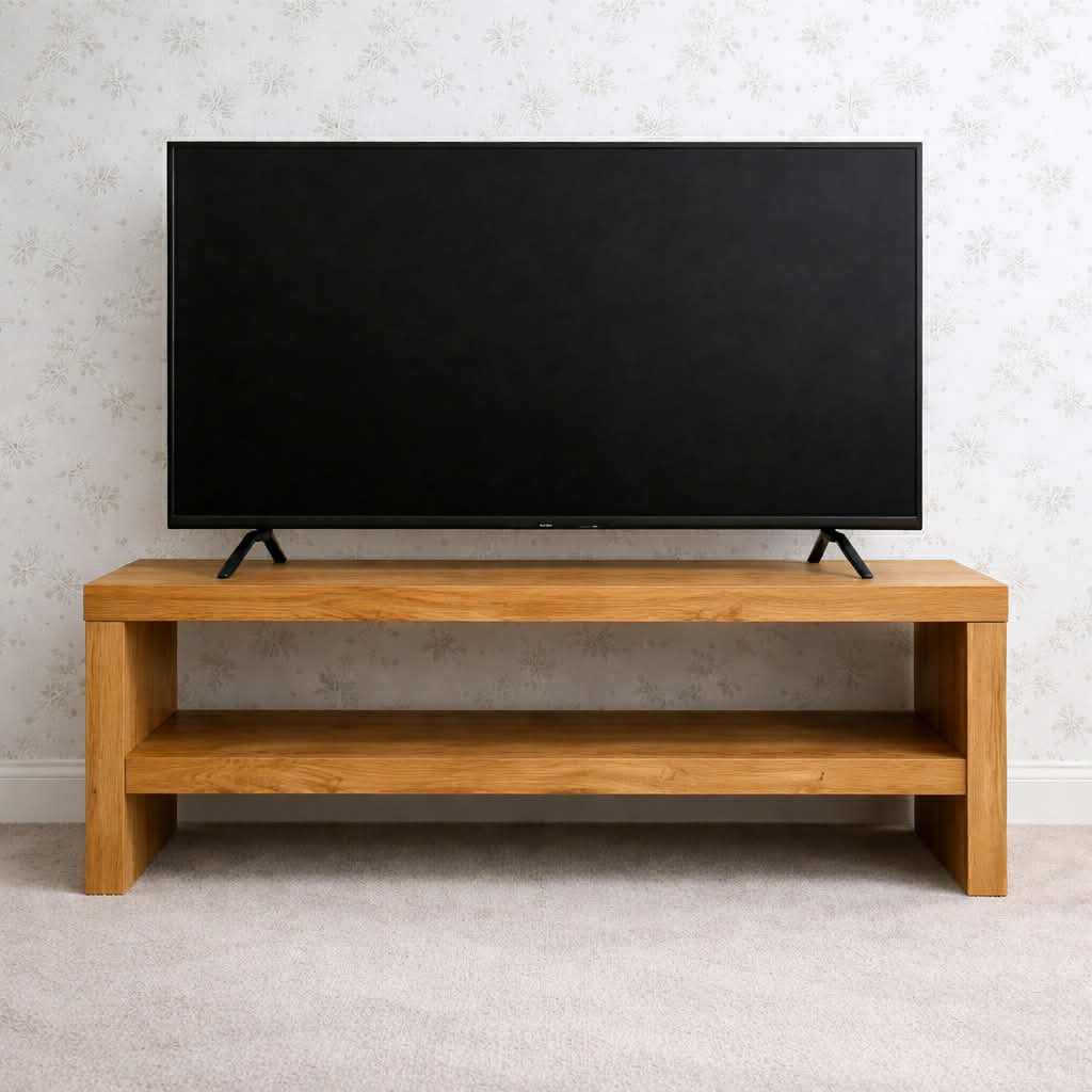 Rustic railway TV stand